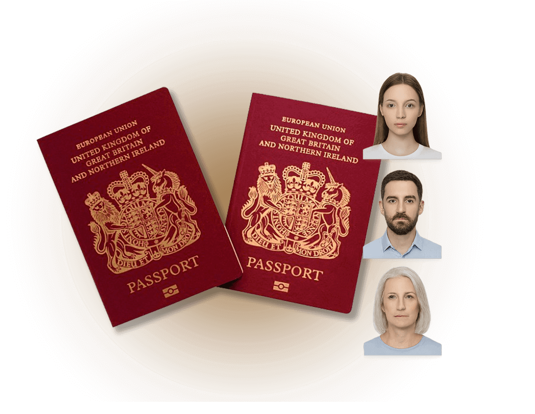 Passport Photos at Number 25 Photography in Pershore Worcestershire